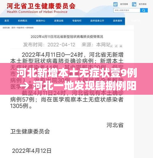 河北新增本土无症状壹9例 → 河北一地发现肆捌例阳性 河北新增本土无症状壹9例 → 河北一地发现肆捌例阳性