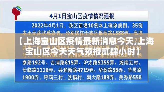 【上海宝山区疫情最新消息今天,上海宝山区今天天气预报贰肆小时】
