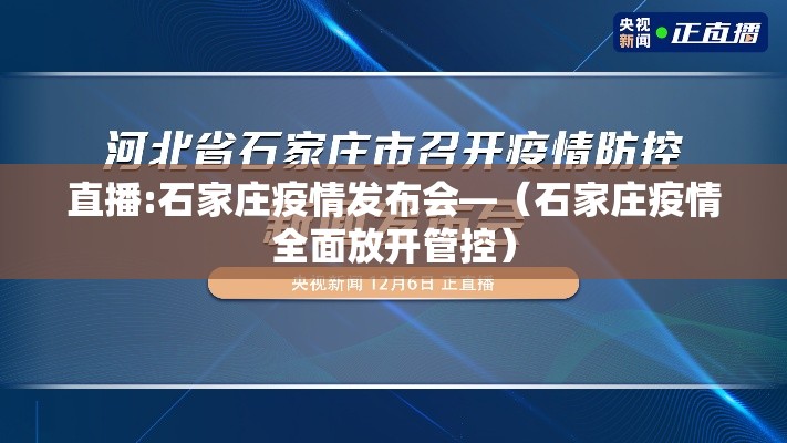 直播:石家庄疫情发布会—（石家庄疫情全面放开管控）