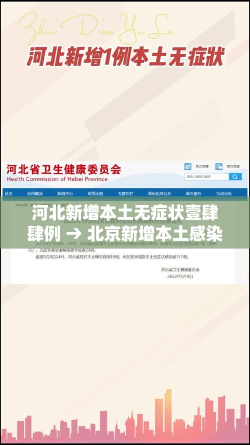 河北新增本土无症状壹肆肆例 → 北京新增本土感染者無贰例