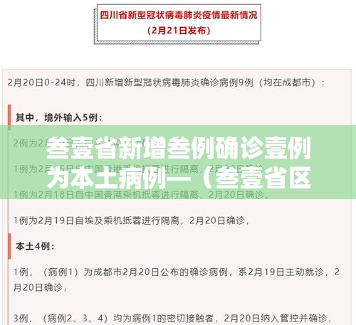 叁壹省新增叁例确诊壹例为本土病例—（叁壹省区市新增本土确诊叁例 在云南）
