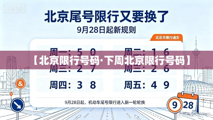 【北京限行号码·下周北京限行号码】 【北京限行号码·下周北京限行号码】