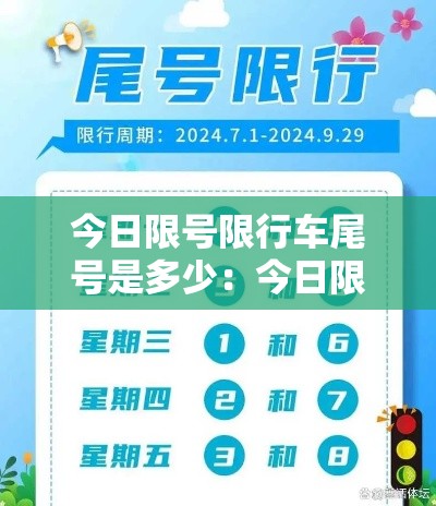 今日限号限行车尾号是多少：今日限号限行车尾号是多少郑州