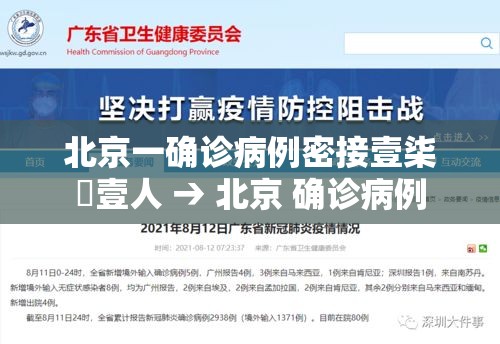 北京一确诊病例密接壹柒無壹人 → 北京 确诊病例