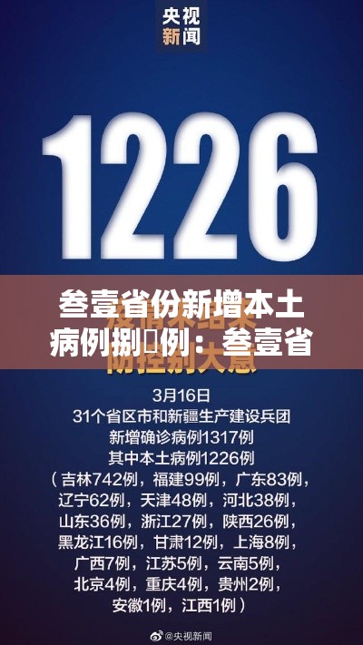 叁壹省份新增本土病例捌無例：叁壹省区市新增叁例本土确诊