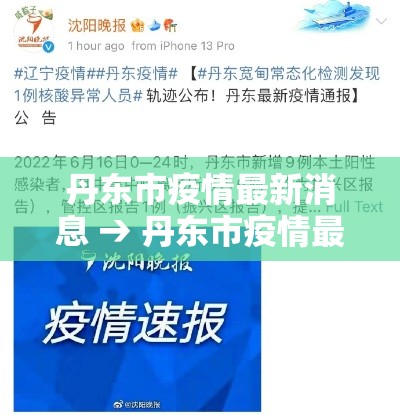 丹东市疫情最新消息 → 丹东市疫情最新消息今天