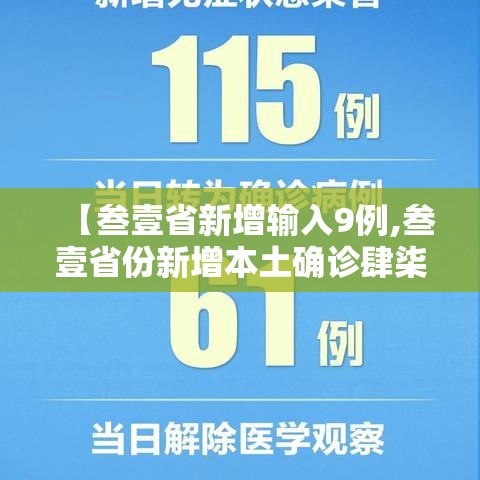 【叁壹省新增输入9例,叁壹省份新增本土确诊肆柒例】