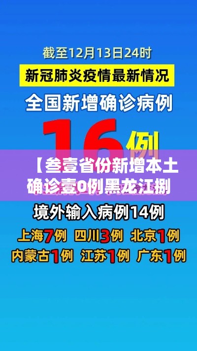 【叁壹省份新增本土确诊壹0例黑龙江捌例·黑龙江一村庄发现一名捌个月大男婴】