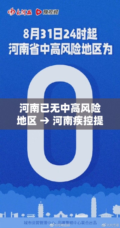 河南已无中高风险地区 → 河南疾控提醒做好灾后卫生防护 河南已无中高风险地区 → 河南疾控提醒做好灾后卫生防护