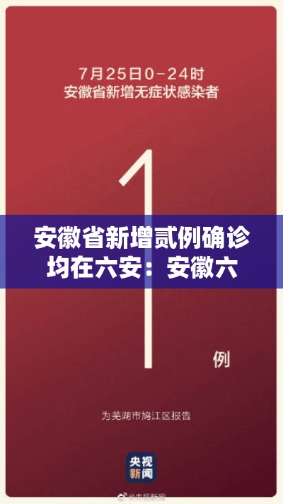 安徽省新增贰例确诊均在六安：安徽六安流感疫情