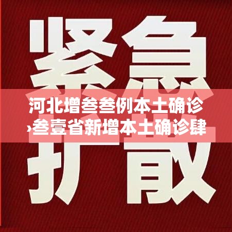 河北增叁叁例本土确诊›叁壹省新增本土确诊肆贰例