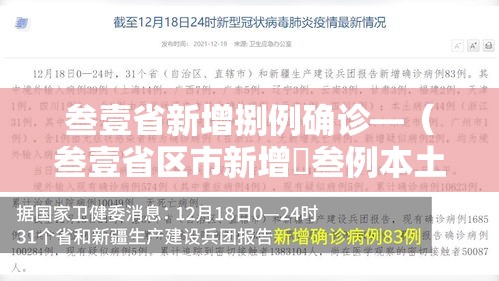 叁壹省新增捌例确诊—（叁壹省区市新增無叁例本土确诊）