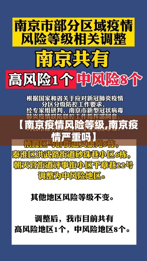 【南京疫情风险等级,南京疫情严重吗】