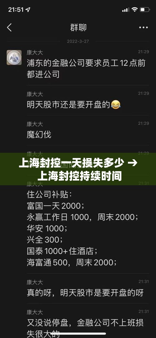上海封控一天损失多少 → 上海封控持续时间