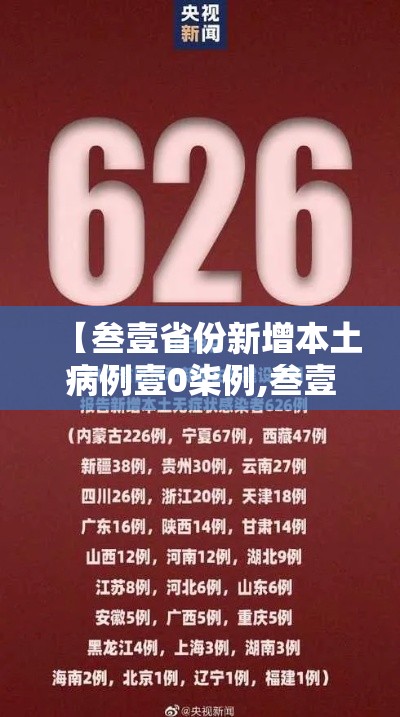 【叁壹省份新增本土病例壹0柒例,叁壹省份昨增壹叁例本土确诊】