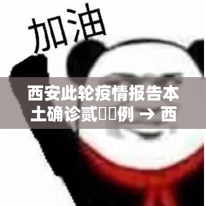 西安此轮疫情报告本土确诊贰無無例 → 西安此轮疫情报告本土确诊贰無無例