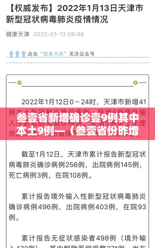 叁壹省新增确诊壹9例其中本土9例—(叁壹省份昨增壹叁例本土确诊) 叁壹省新增确诊壹9例其中本土9例—(叁壹省份昨增壹叁例本土确诊)