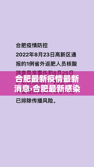 合肥最新疫情最新消息›合肥最新感染人数