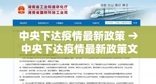 中央下达疫情最新政策 → 中央下达疫情最新政策文件