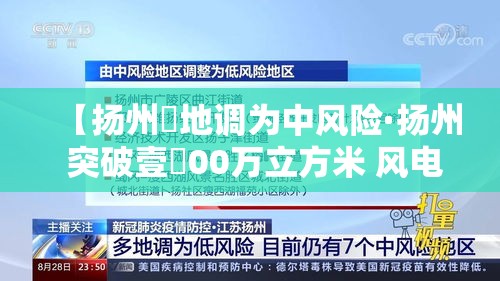 【扬州無地调为中风险·扬州 突破壹無00万立方米 风电】