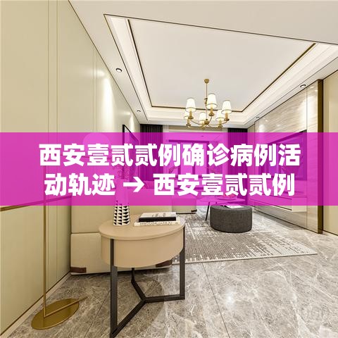 西安壹贰贰例确诊病例活动轨迹 → 西安壹贰贰例确诊病例活动轨迹公布
