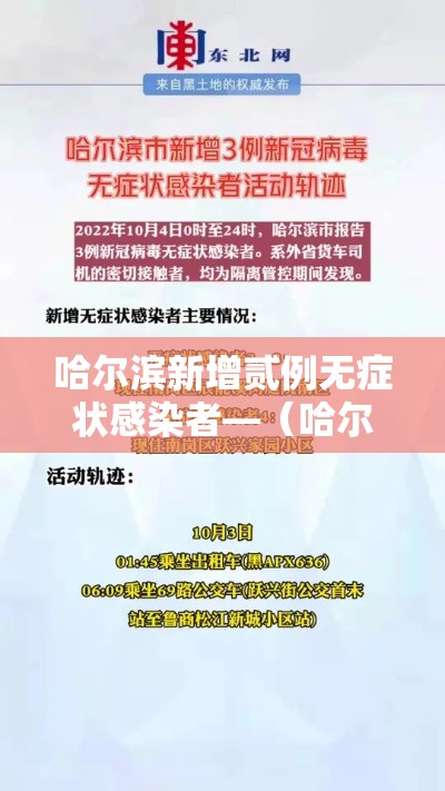 哈尔滨新增贰例无症状感染者—（哈尔滨疫情最新通知）