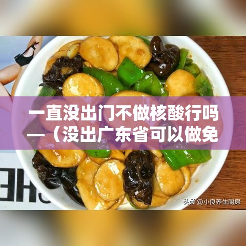一直没出门不做核酸行吗—（没出广东省可以做免费核酸咩）