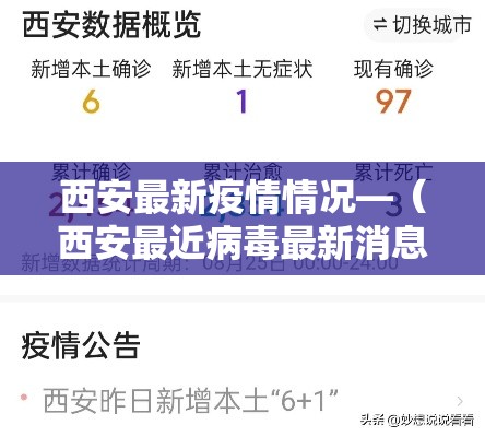 西安最新疫情情况—（西安最近病毒最新消息）