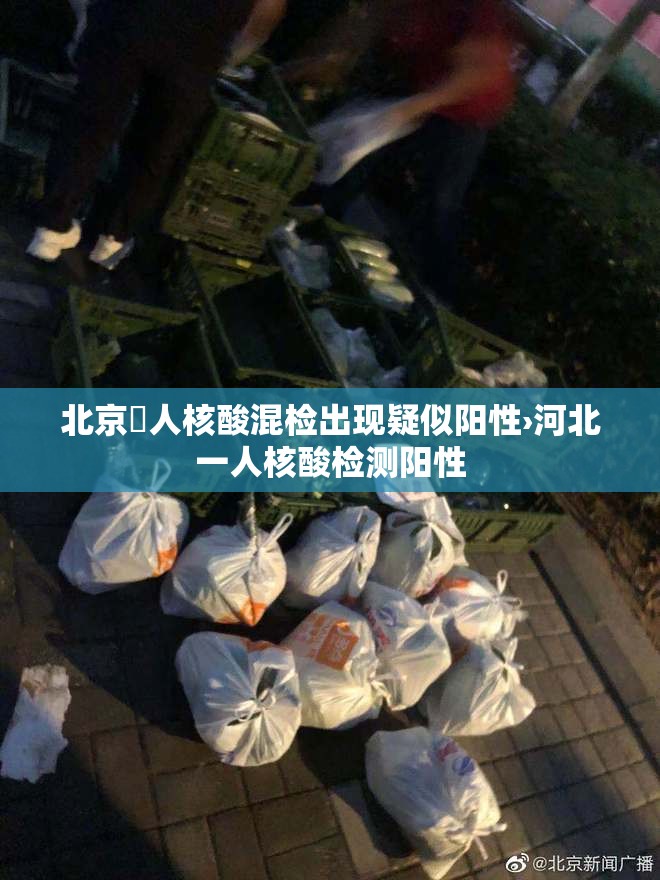 北京無人核酸混检出现疑似阳性›河北一人核酸检测阳性 北京無人核酸混检出现疑似阳性›河北一人核酸检测阳性