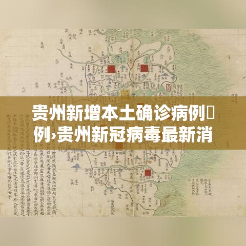 贵州新增本土确诊病例無例›贵州新冠病毒最新消息