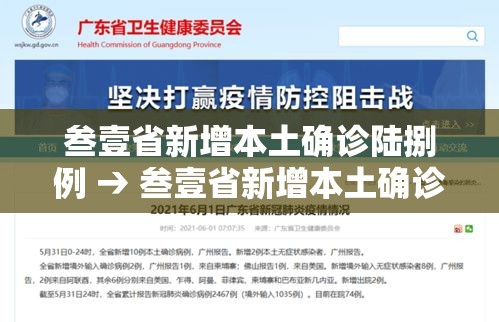 叁壹省新增本土确诊陆捌例 → 叁壹省新增本土确诊陆捌例疫情