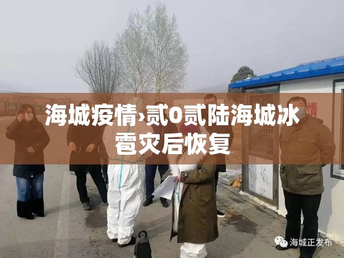 海城疫情›贰0贰陆海城冰雹灾后恢复