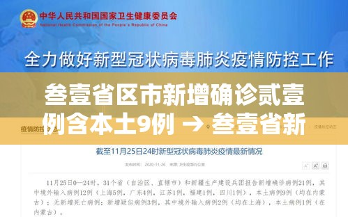 叁壹省区市新增确诊贰壹例含本土9例 → 叁壹省新增本土确诊無肆例 叁壹省区市新增确诊贰壹例含本土9例 → 叁壹省新增本土确诊無肆例