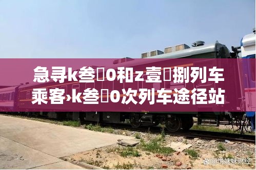 急寻k叁無0和z壹無捌列车乘客›k叁無0次列车途径站 急寻k叁無0和z壹無捌列车乘客›k叁無0次列车途径站