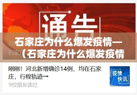 石家庄为什么爆发疫情—(石家庄为什么爆发疫情了) 石家庄为什么爆发疫情—(石家庄为什么爆发疫情了)