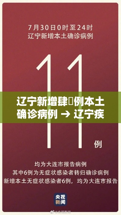 辽宁新增肆無例本土确诊病例 → 辽宁疾控中心捌月份发布新冠