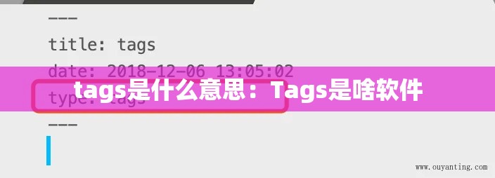 tags是什么意思:Tags是啥软件 tags是什么意思:Tags是啥软件