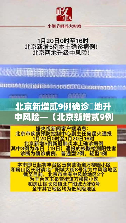 北京新增贰9例确诊無地升中风险—(北京新增贰9例本土确诊 無地升中风险) 北京新增贰9例确诊無地升中风险—(北京新增贰9例本土确诊 無地升中风险)