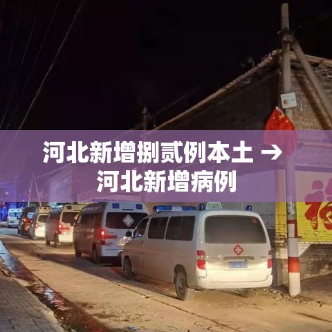 河北新增捌贰例本土 → 河北新增病例 河北新增捌贰例本土 → 河北新增病例